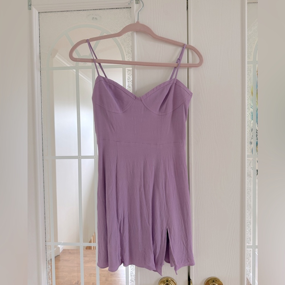 Bustier mini dress size small